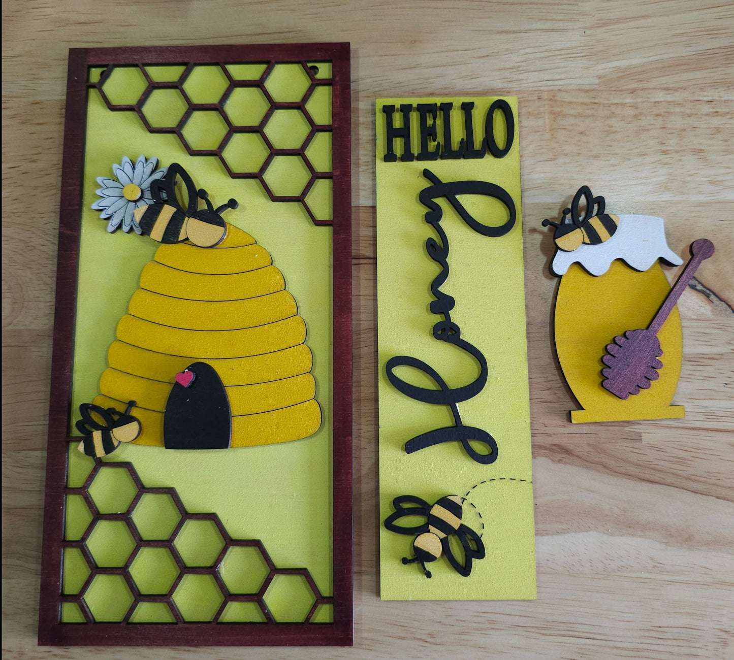Hello Honey Bee - Interchangeable Post Arm Stand: Insert Only