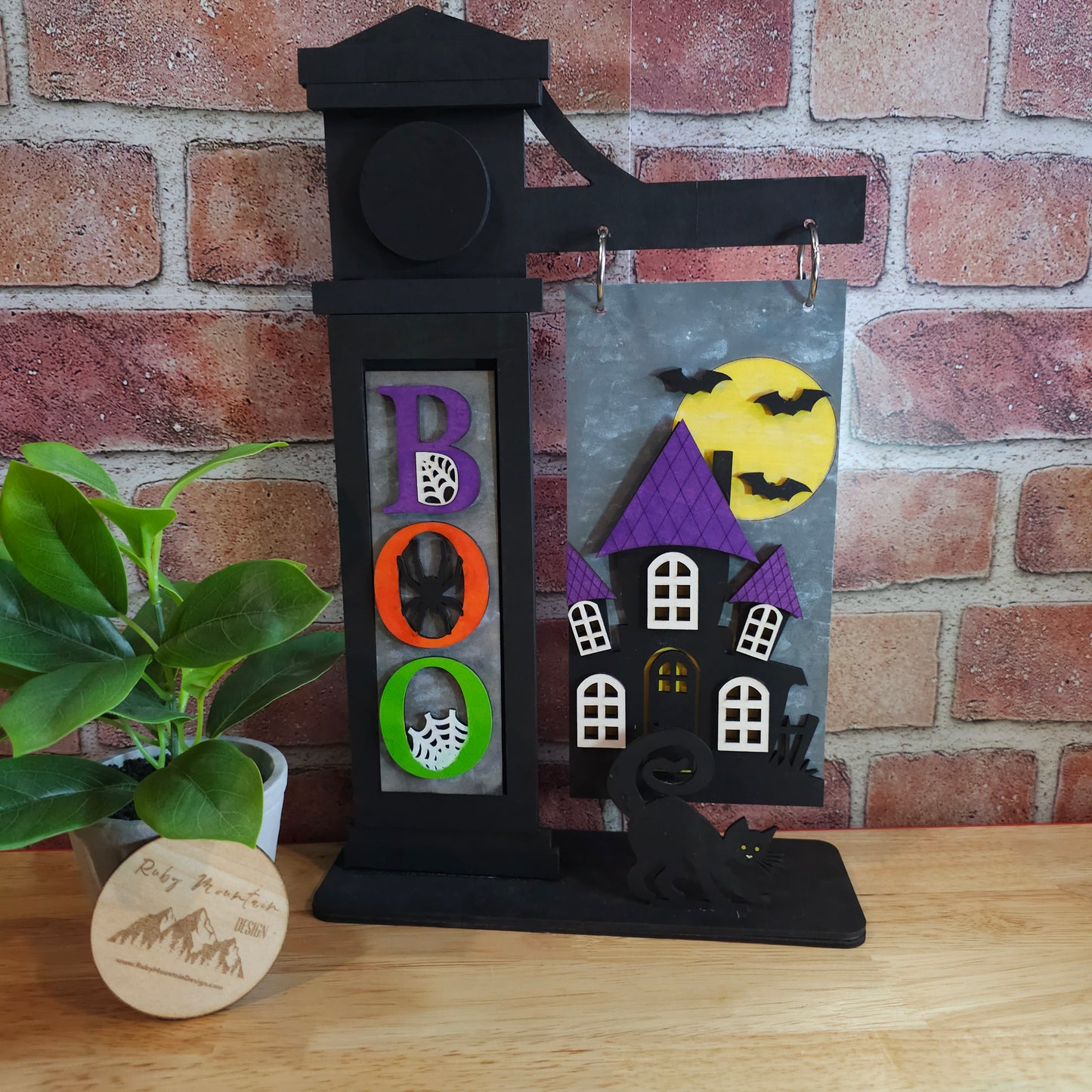 Boo Halloween - Interchangeable Post Arm Stand: Insert Only