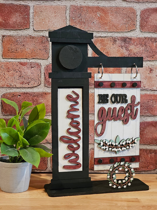 Welcome Home - Interchangeable Post Arm Stand: Insert Only