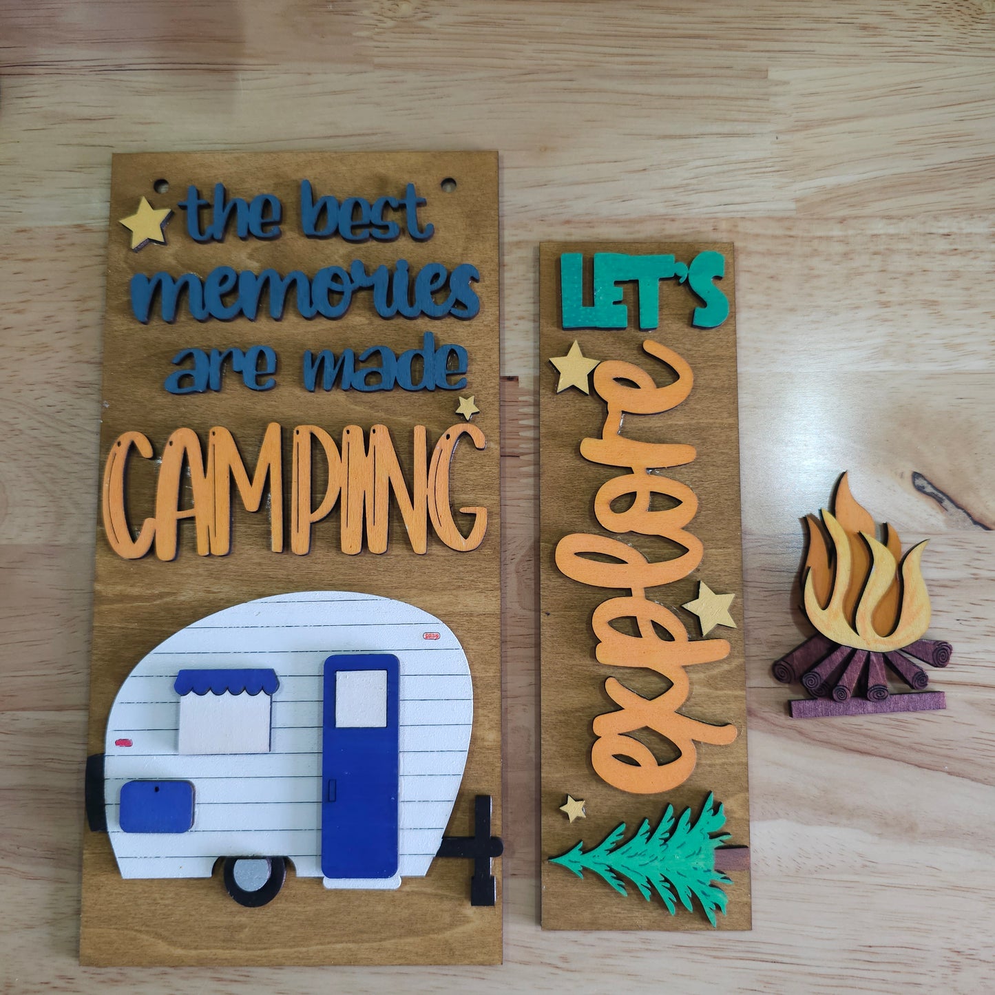 Let's Go Camping -  Interchangeable Post Arm Stand: Insert Only