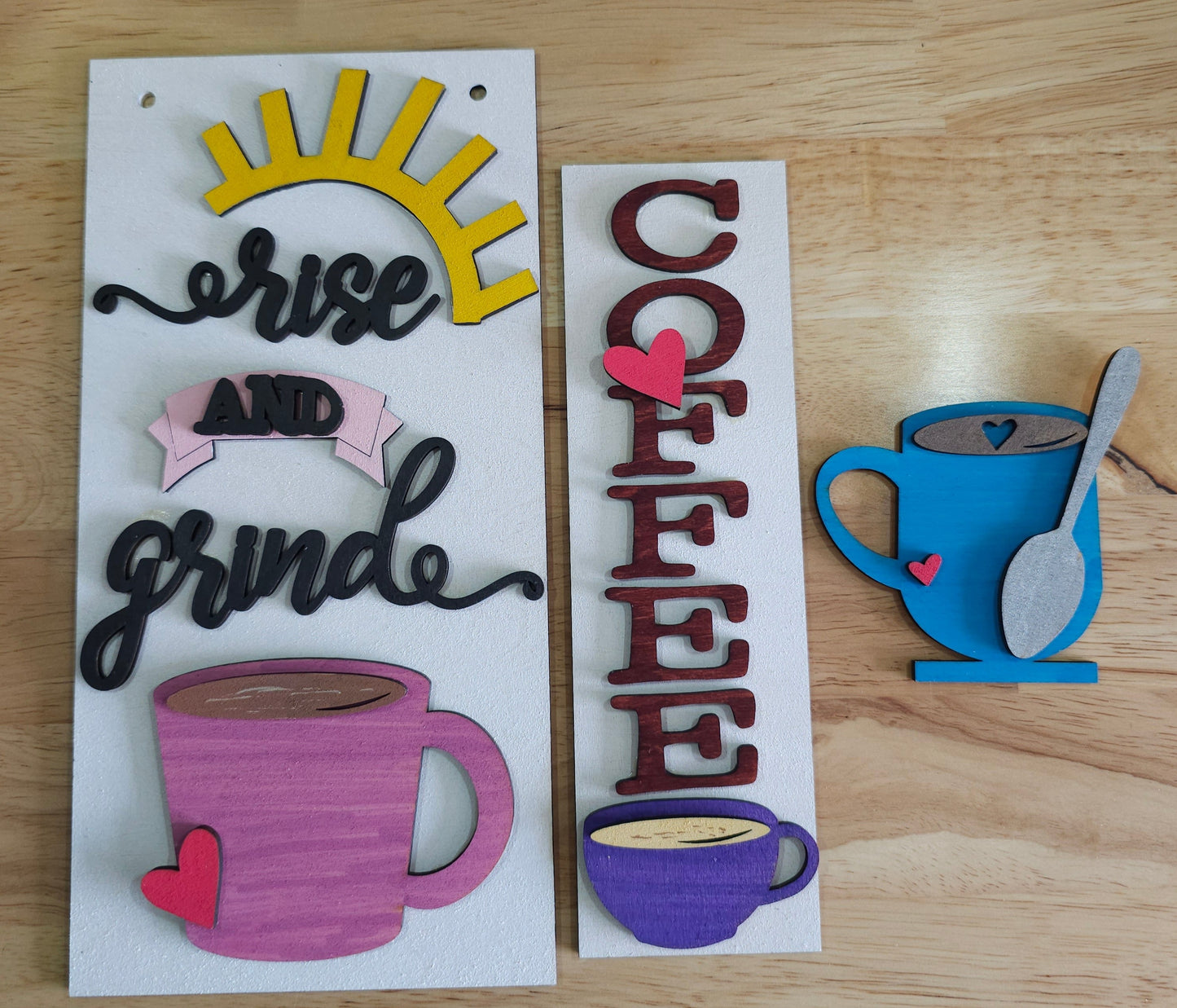 Rise & Grind Coffee -  Interchangeable Post Arm Stand: Insert Only
